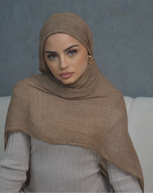 Cinnamon blush textured  + undercap