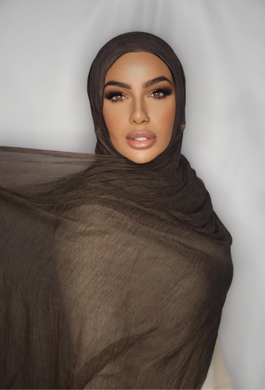 Espresso drape textured