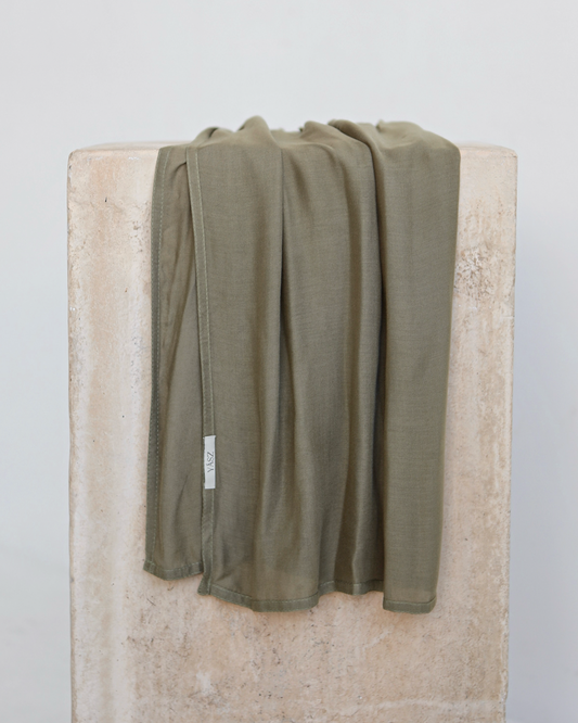 Khaki Modal Hijab + undercap