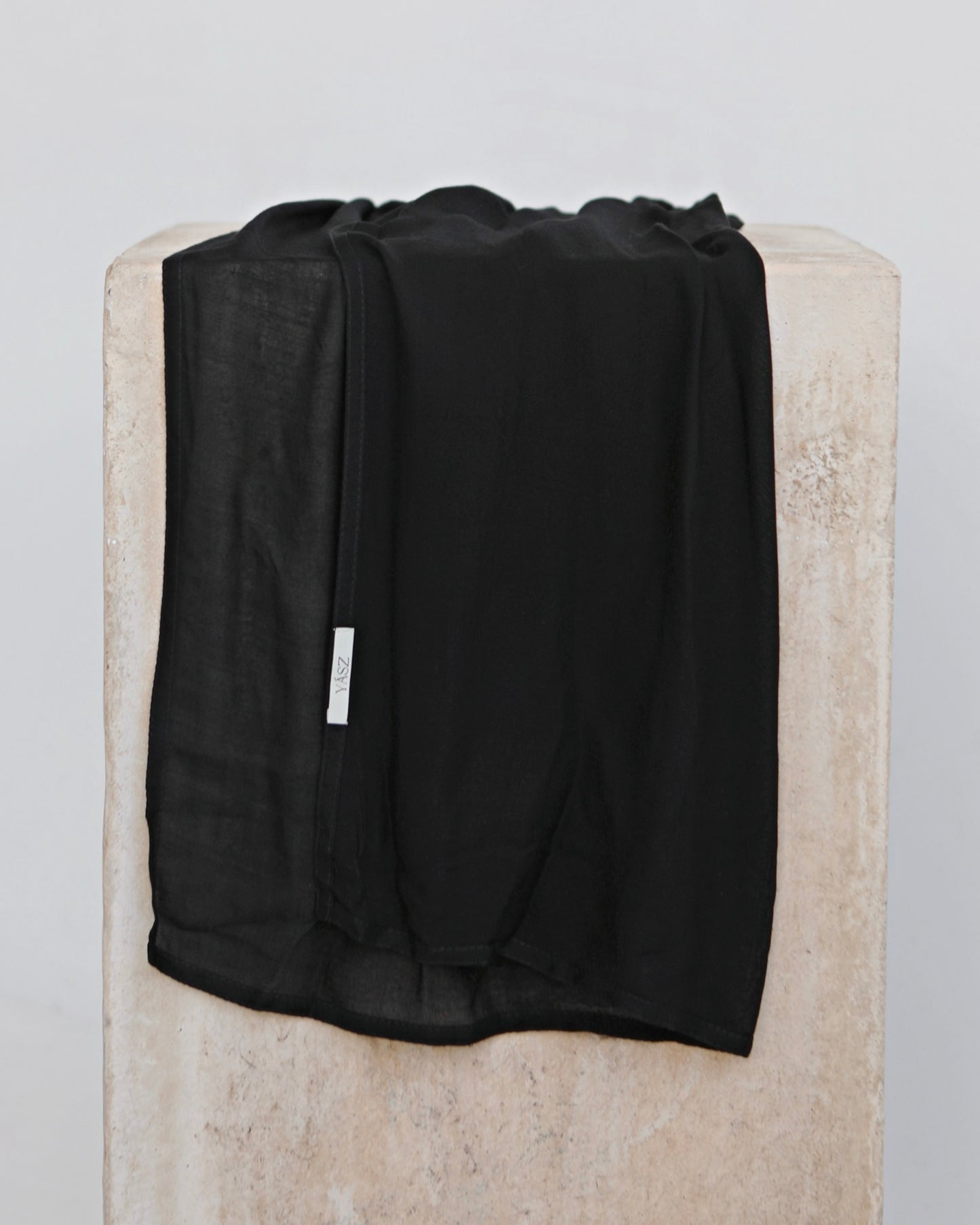 Black Modal Hijab + undercap